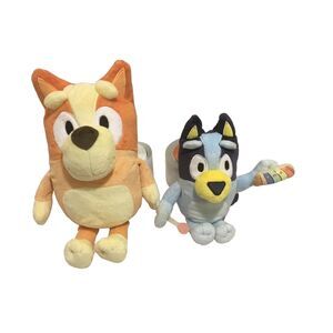 Talking Plush Bluey And Bingo Licensed Moose Toys 12 inch Stuffed Animal